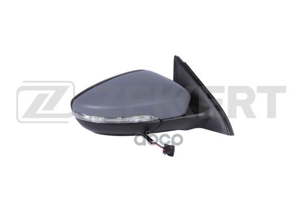Зеркало в сборе правое / грунтованное / выпуклое / эл регул / с подогр с повт поворота VW Jetta IV 1 Zekkert арт. sp-4083
