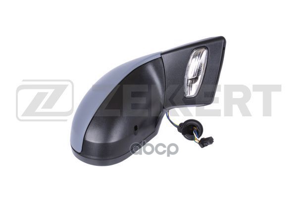 Зеркало в сборе правое / грунтованное / выпуклое / эл регул / с подогр с датч темп с повт поворота P Zekkert арт. sp-4097