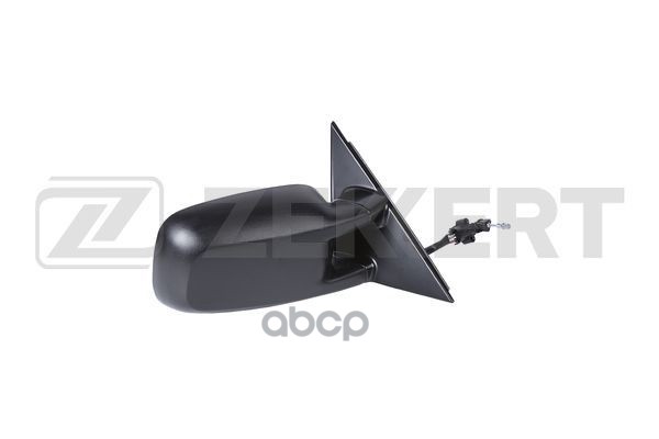 Зеркало в сборе правое / текстурное / выпуклое / трос регул / VW Passat III  IV 88- Zekkert арт. sp-4139