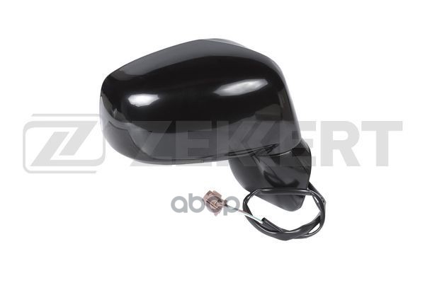 Зеркало в сборе правое / грунтованное / выпуклое / эл регул / Nissan Tiida (C11) 05- Zekkert арт. sp-4251