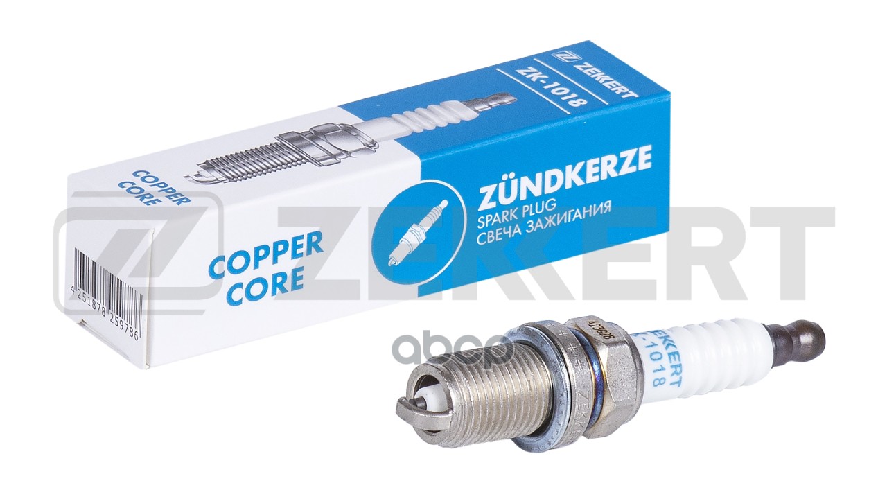 Свеча зажигания (аналог NGK 3783  цена за 1 шт.) MB C-Class (W202  S202) 95-  Renault Megane 96-  Pe Zekkert арт. zk-1018