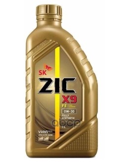 ZIC Масло моторное ZIC X9 FE 0W-30 синтетическое 1 л 132683
