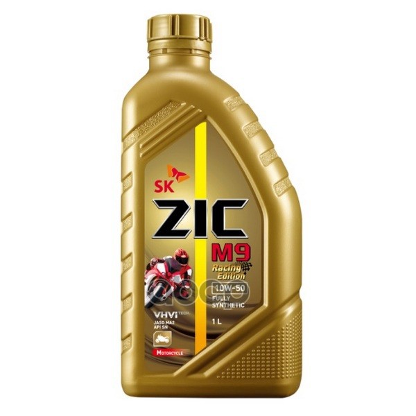 Масло моторное синтетическое ZIC M9 RACING EDITION 10W-50 1л 137214 (132732) ZIC арт. 137214