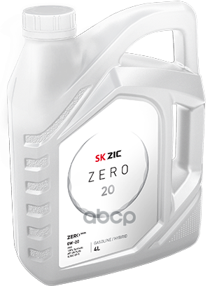 ZIC Моторное масло ZIC ZERO 20 0W-20 4л 162035