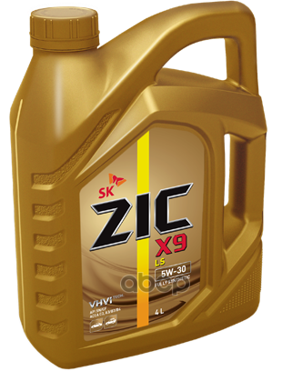 ZIC Масло моторное ZIC X9 LS 5W30 синтетическое 4 л 162200