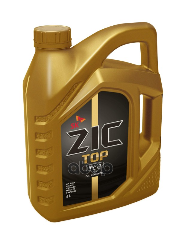ZIC Масло моторное синтетическое ZIC TOP LS 5W-30 4л 162612