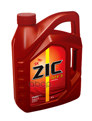 Масло трансмиссионное ZIC ATF 3 4 л 162632 ZIC арт. 162632
