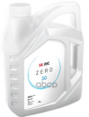 ZIC Масло моторное ZIC ZERO 30 0W-30 4л 162676
