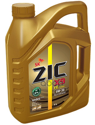 ZIC Масло моторное ZIC X9 FE 0W-30 синтетическое 4 л 162683