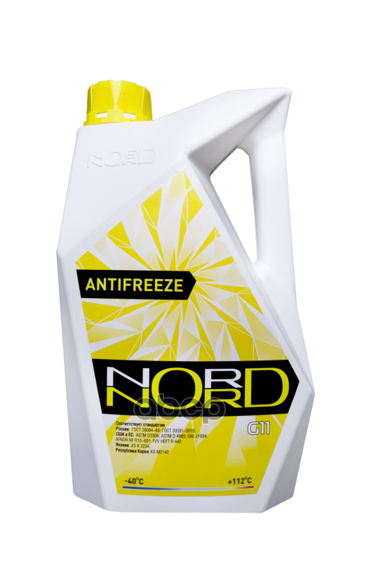 Антифриз   NORD  желтый   3кг (3шт) NY22304 nord арт. NY22304