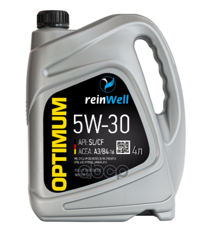reinWell Моторное масло ReinWell 5W-30 A3/B4 4л 4974