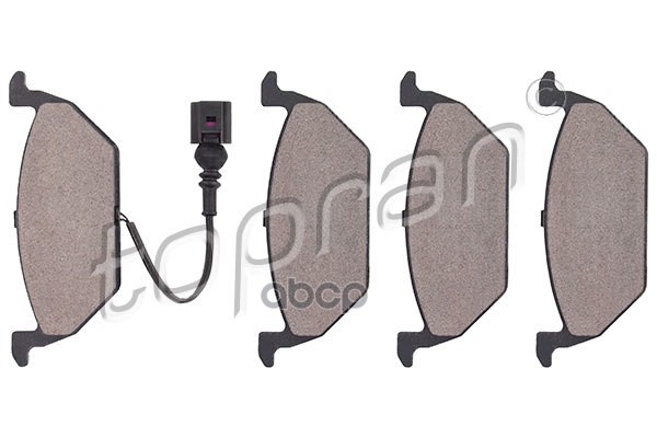 Колодки тормозные дисковые (замена для HP-108504755) topran арт. 108504001